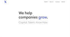 Desktop Screenshot of growthx.com